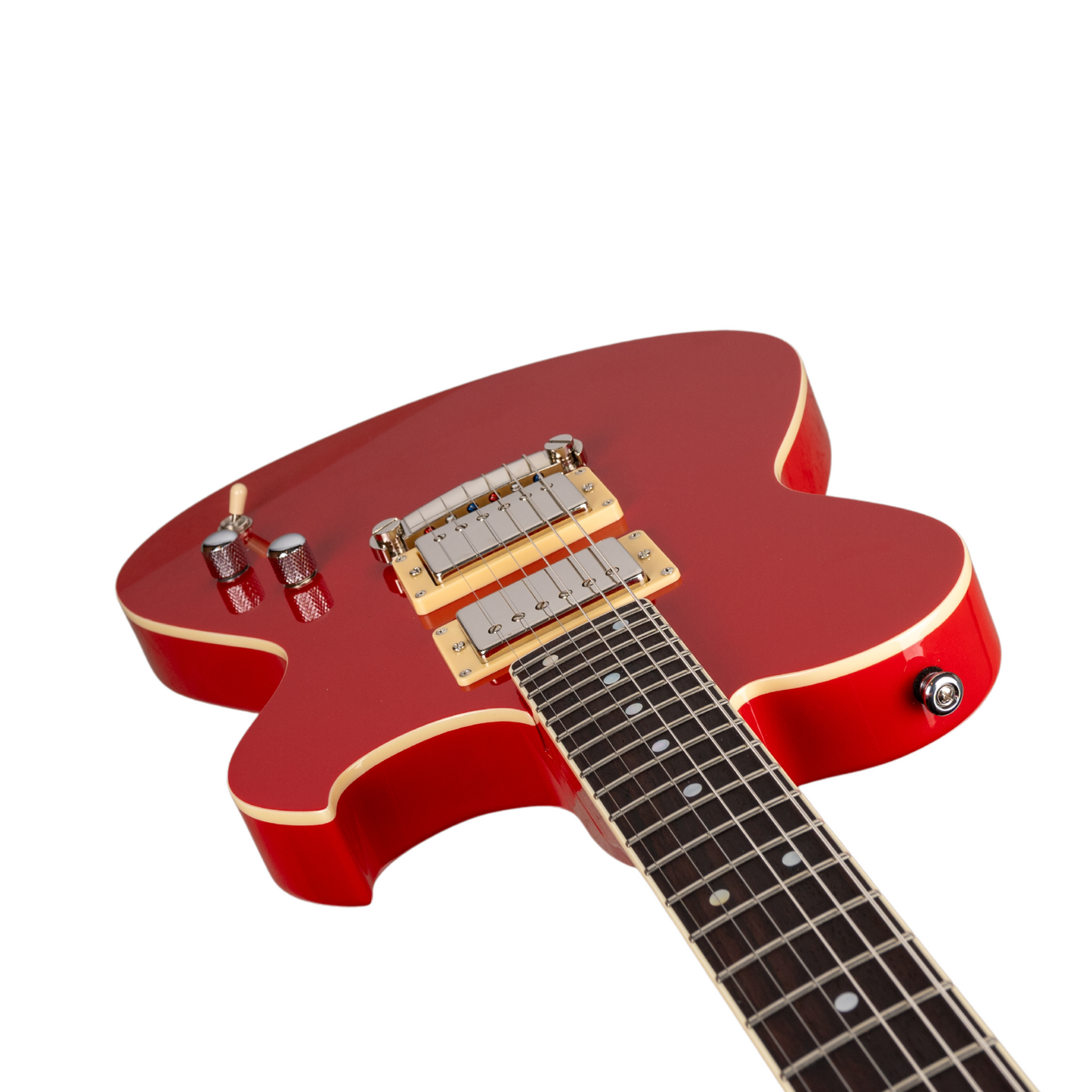 NEWMAN HONEYCOMB SENIOR HH GUITAR-X ROSSA CORSA - 011124