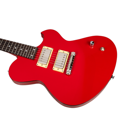 NEWMAN HONEYCOMB SENIOR HH GUITAR-X ROSSA CORSA - 021124