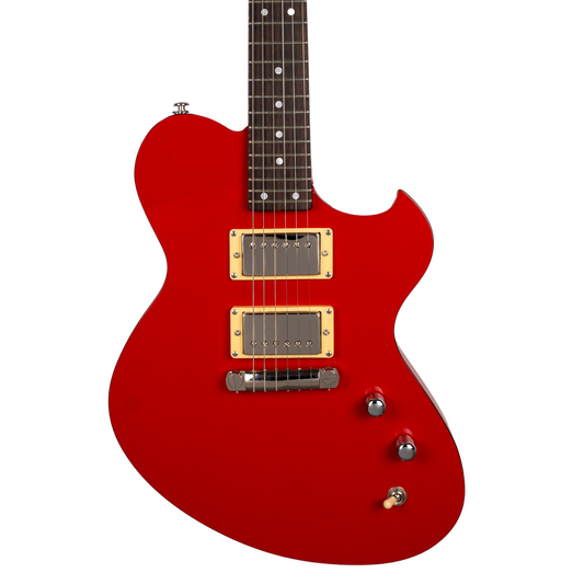 NEWMAN HONEYCOMB SENIOR HH GUITAR-X ROSSA CORSA - 021124