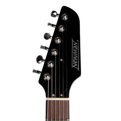 NEWMAN HONEYCOMB SENIOR HH GUITAR-X NERO DAYTONA - 041124