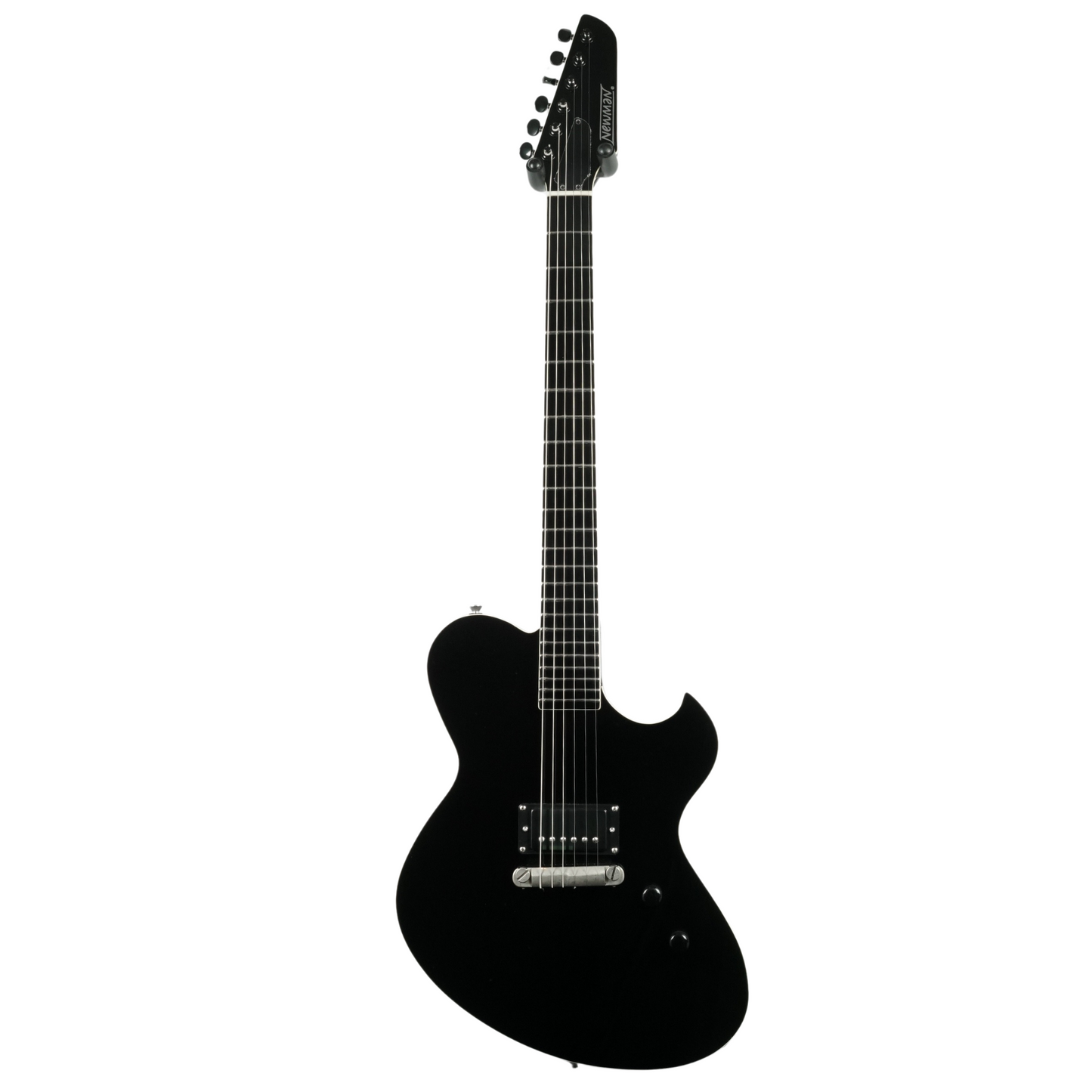 NEWMAN HONEYCOMB JUNIOR BLACKOUT GUITAR-X BLACK  - 071024