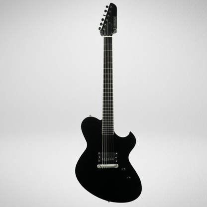 NEWMAN HONEYCOMB JUNIOR BLACKOUT GUITAR-X BLACK - 071024