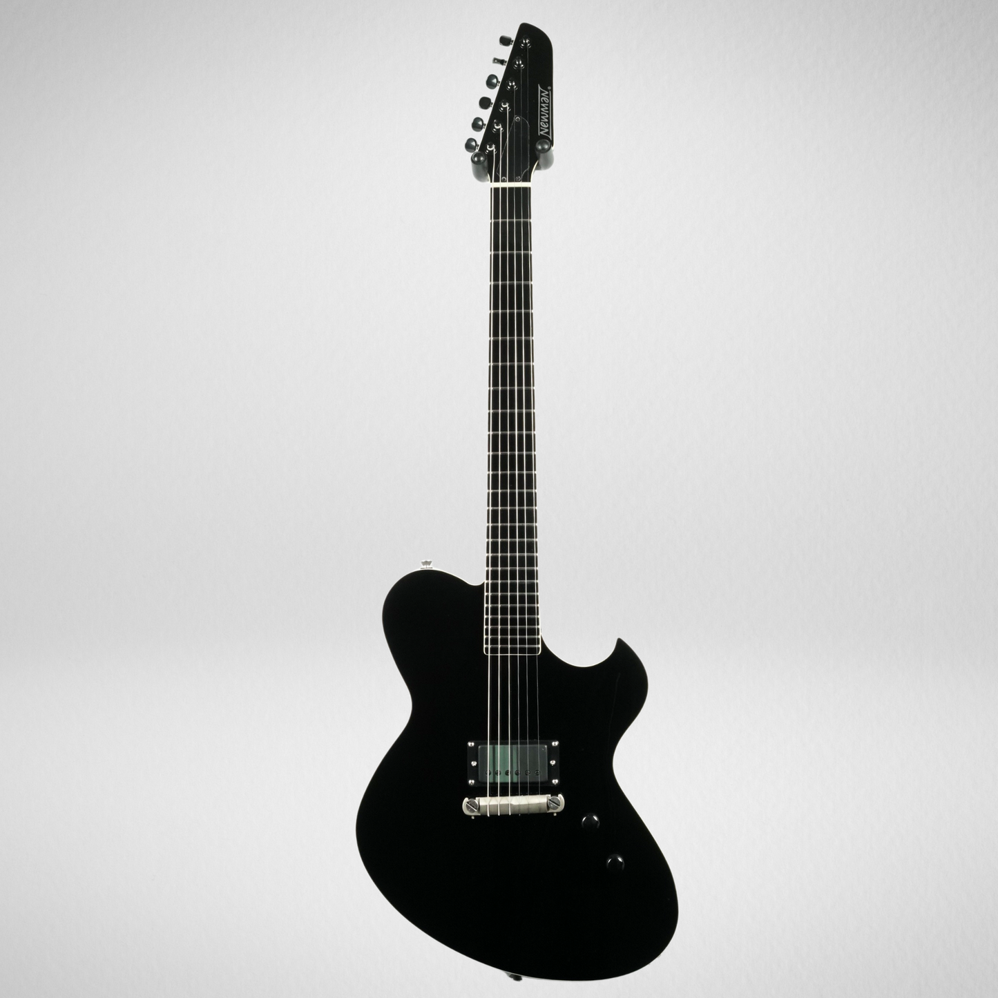 NEWMAN HONEYCOMB JUNIOR BLACKOUT GUITAR-X BLACK - 021024