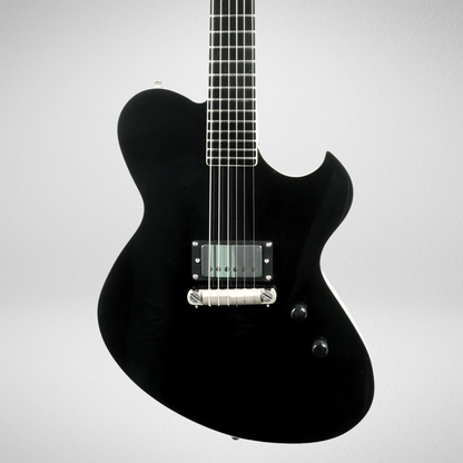 NEWMAN HONEYCOMB JUNIOR BLACKOUT GUITAR-X BLACK - 021024