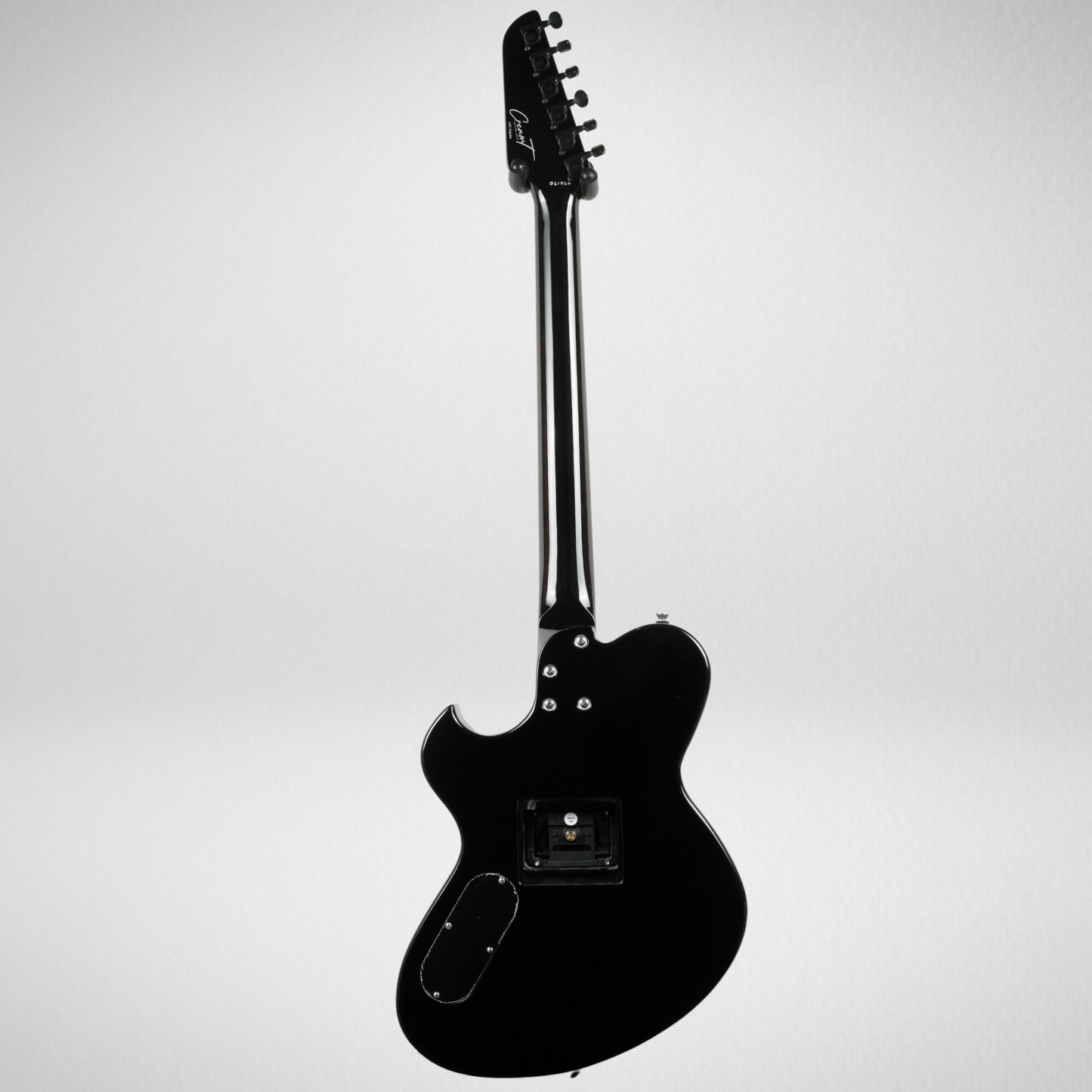 NEWMAN HONEYCOMB JUNIOR BLACKOUT GUITAR-X BLACK - 021024