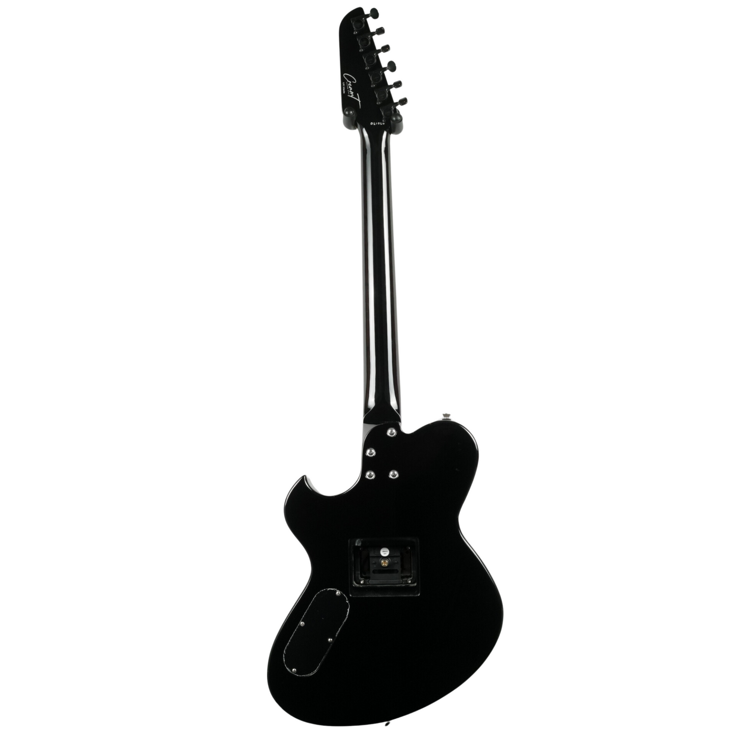 NEWMAN HONEYCOMB JUNIOR BLACKOUT GUITAR-X BLACK  - 021024