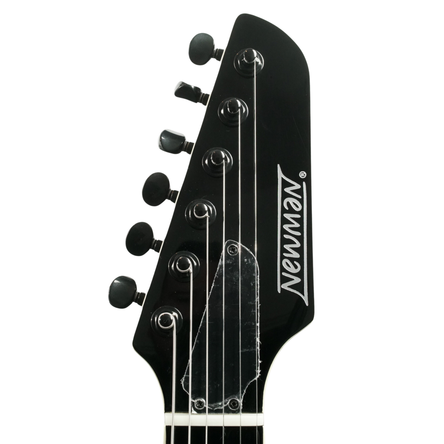 NEWMAN HONEYCOMB JUNIOR BLACKOUT GUITAR-X BLACK  - 041024