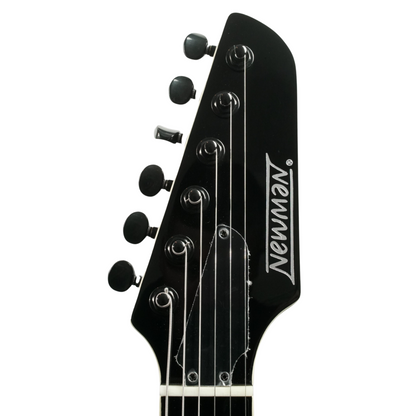 NEWMAN HONEYCOMB JUNIOR BLACKOUT GUITAR-X BLACK  - 071024