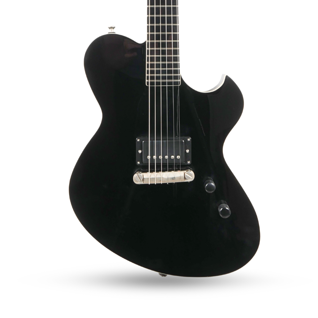 NEWMAN HONEYCOMB JUNIOR BLACKOUT GUITAR-X - BLACK (PRE-ORDER)