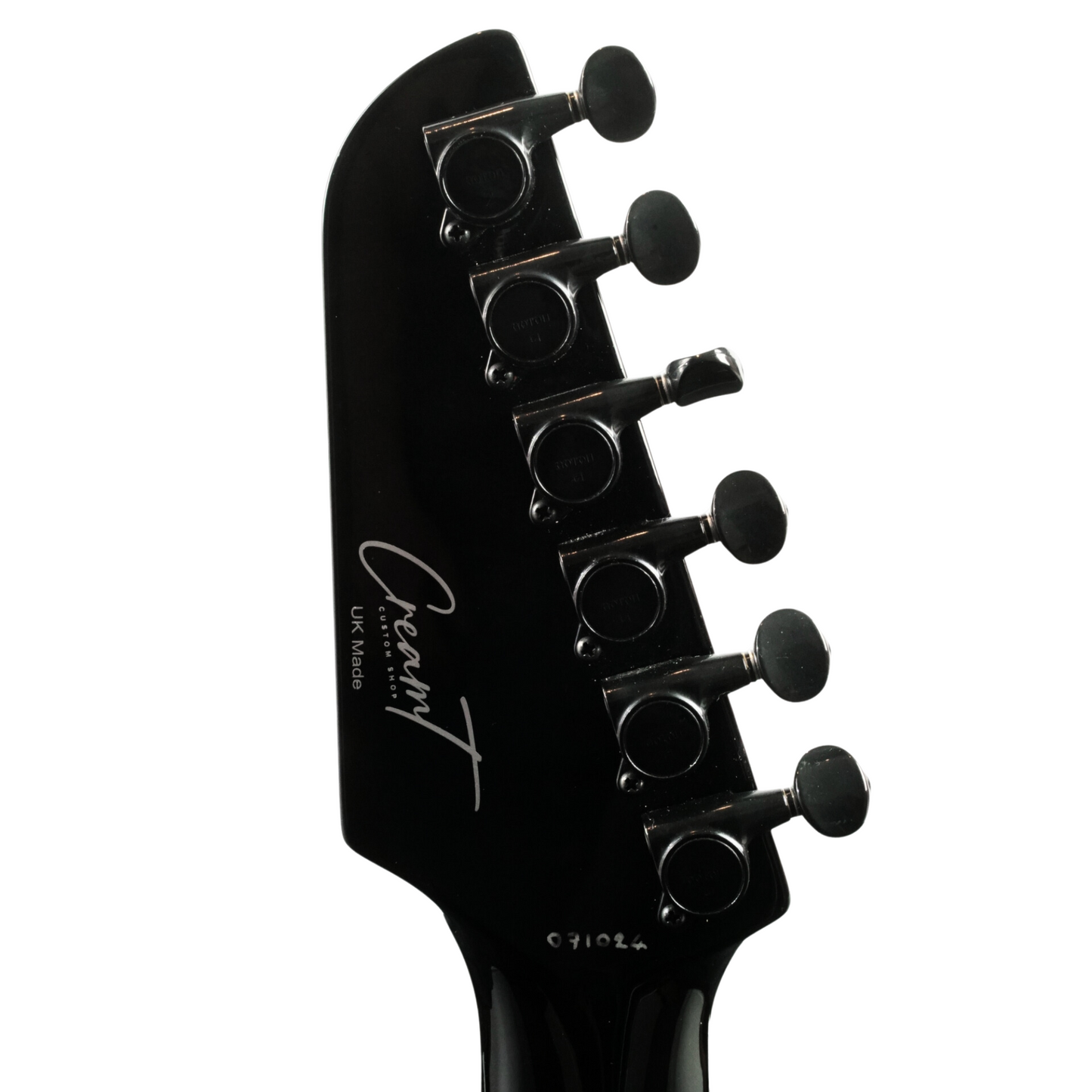 NEWMAN HONEYCOMB JUNIOR BLACKOUT GUITAR-X BLACK  - 071024