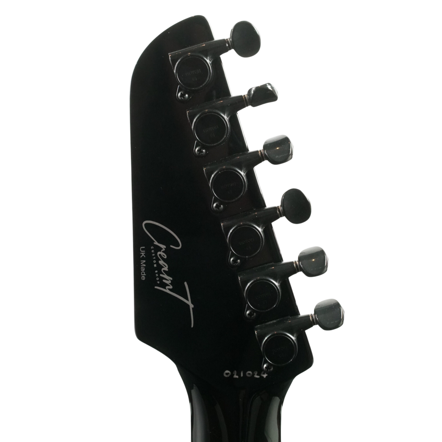 NEWMAN HONEYCOMB JUNIOR BLACKOUT GUITAR-X BLACK  - 021024