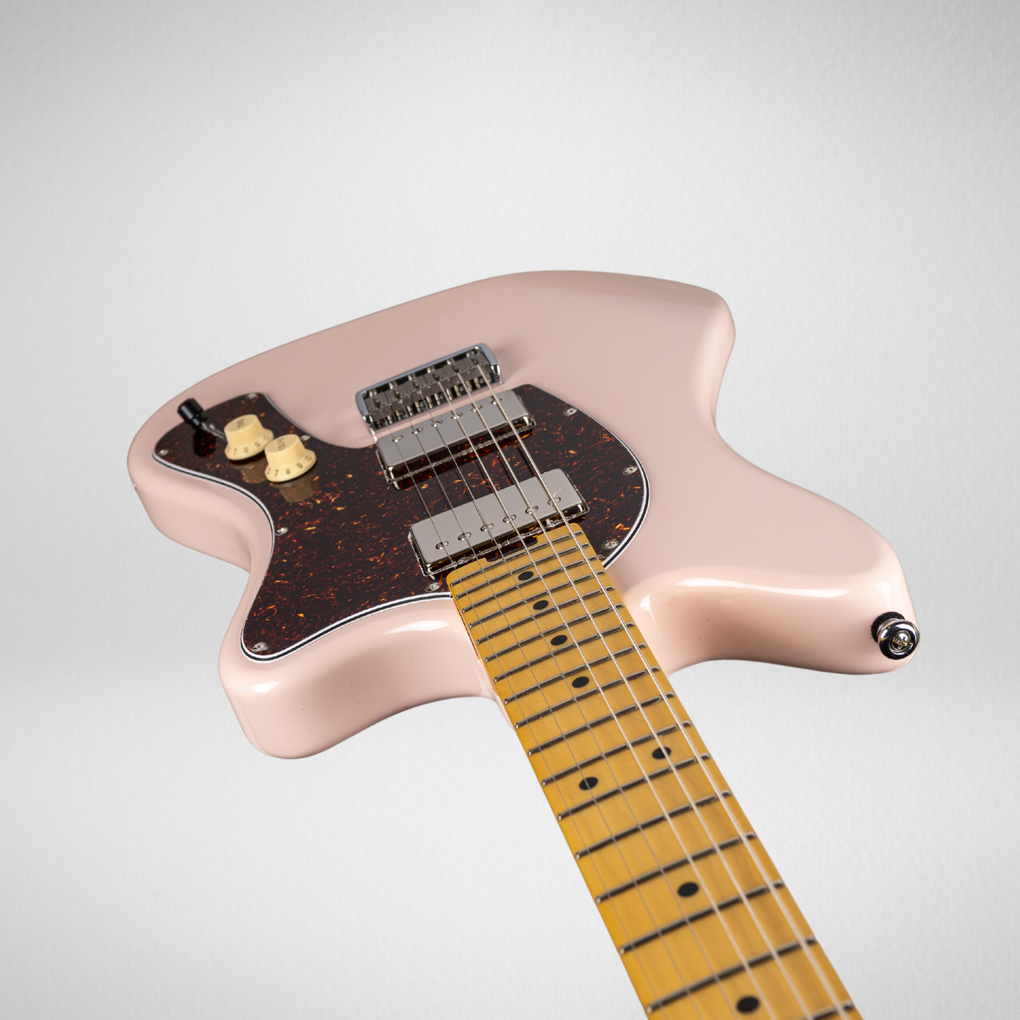 CROSSFIRE STANDARD HH GUITAR-X PICKUP SWAPPING - SHELL PINK #S0012