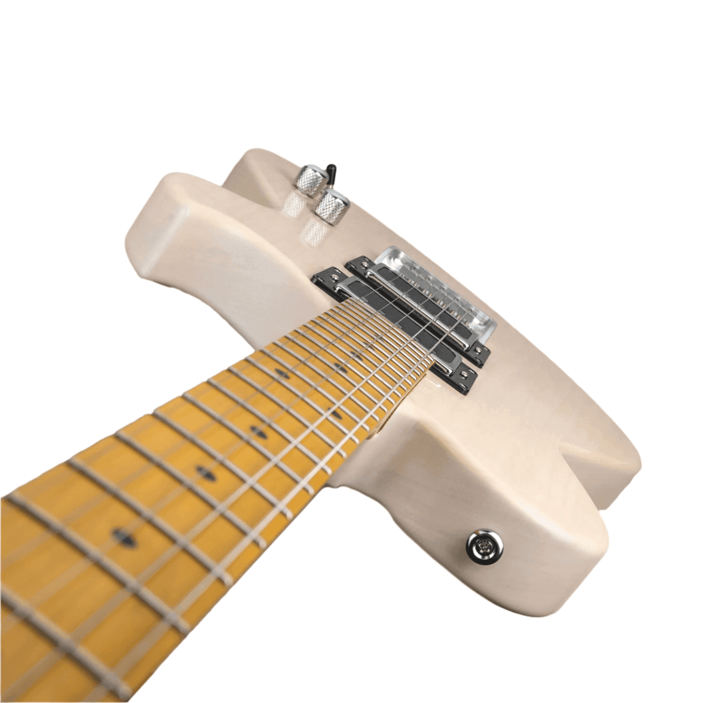 NEWMAN 5 STRING HEIRLOOM WHITE - 110624 Aurora Music Works