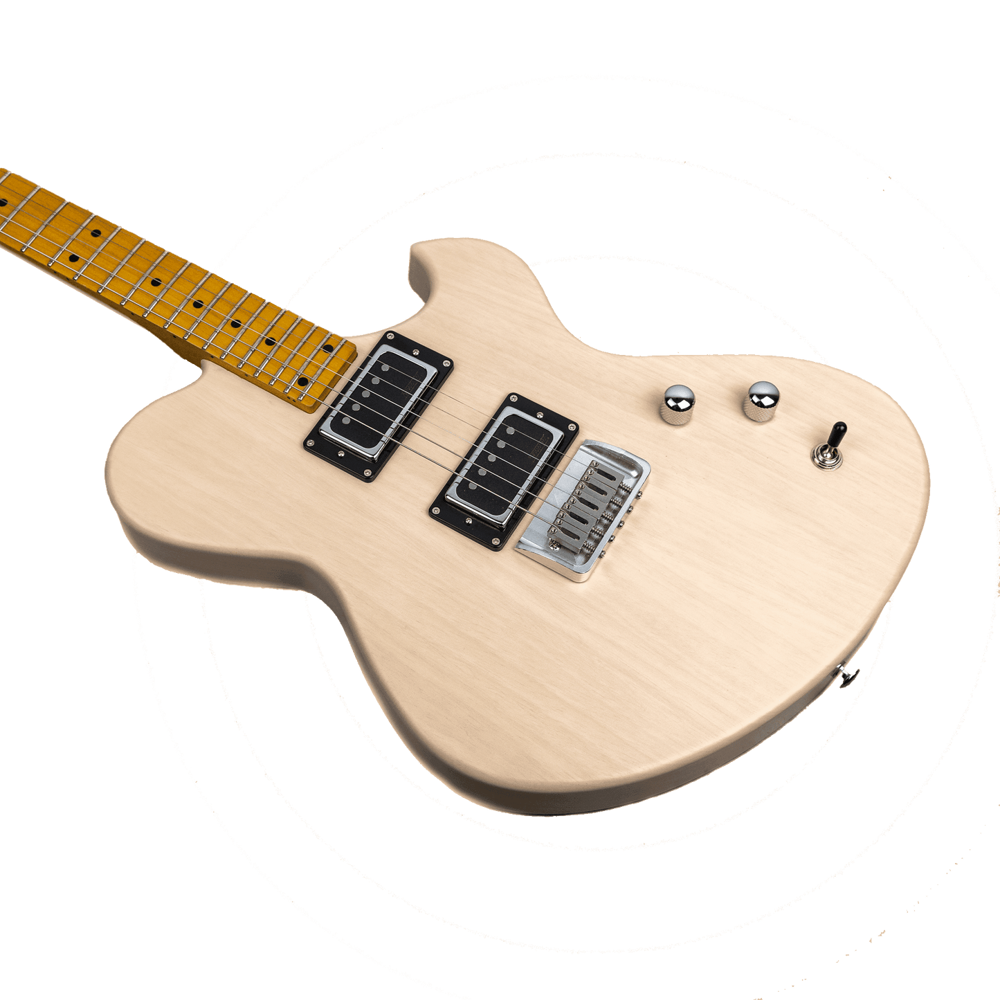 NEWMAN 5 STRING HEIRLOOM WHITE - 110624 Aurora Music Works