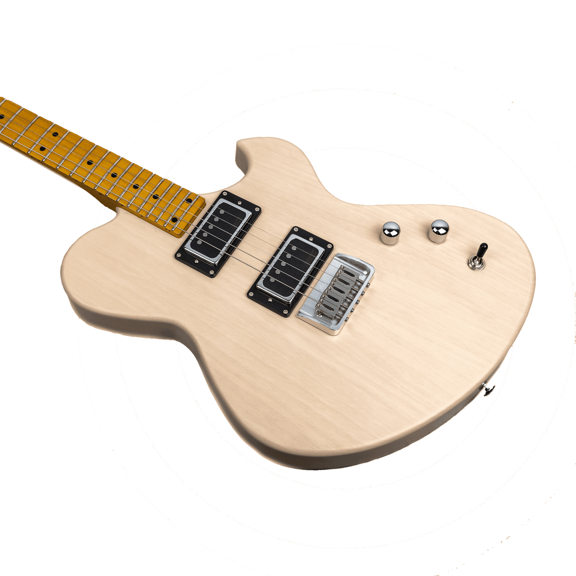 NEWMAN 5 STRING HEIRLOOM WHITE - 110624 Aurora Music Works