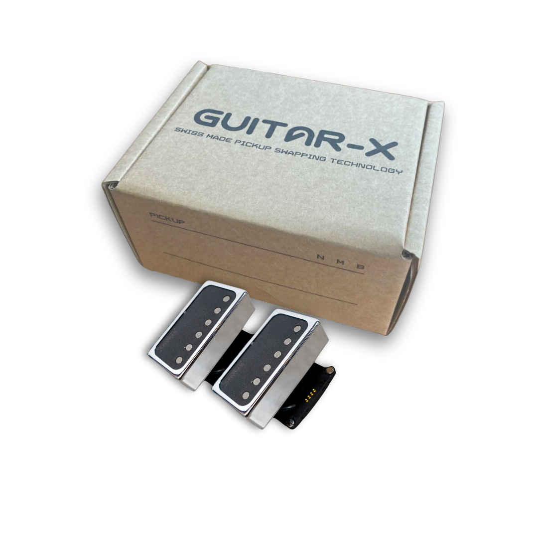 Sticky Fingers Humbucker Pickups with Guitar-X Pickup Swapping Mounts